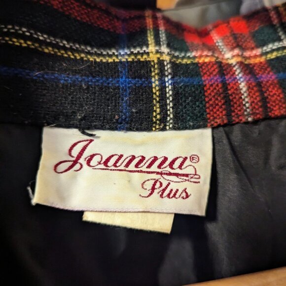 Cabincore Blazer Plaid Vintage Wool Jacket Preppy‎ Heritagecore Academia Tartan - Picture 4 of 7